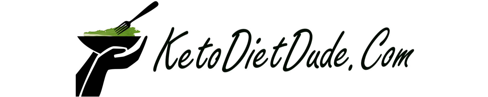 Keto Diet Dude written with its icon placed before it
